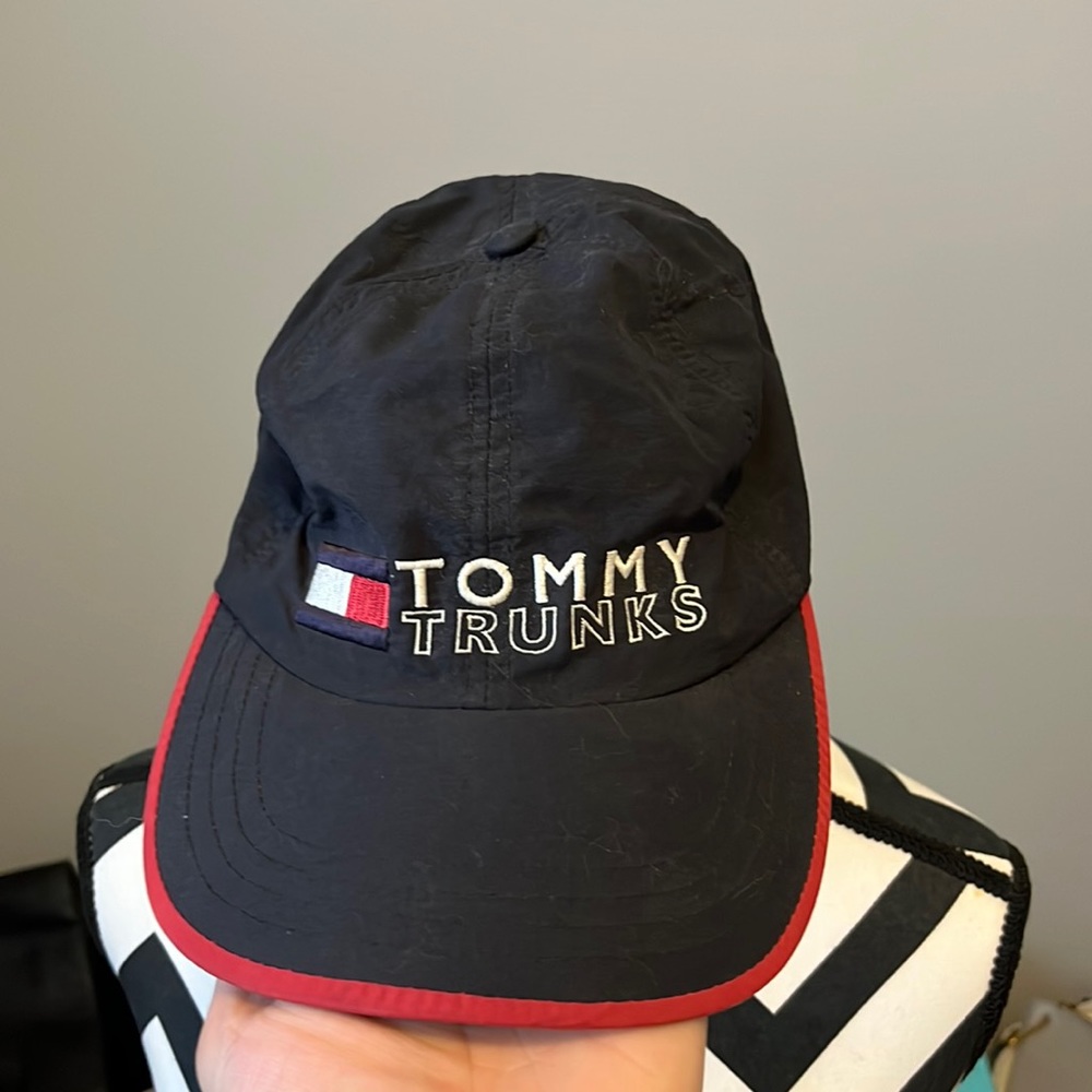 Vintage 90s Tommy Hilfiger strap back hat